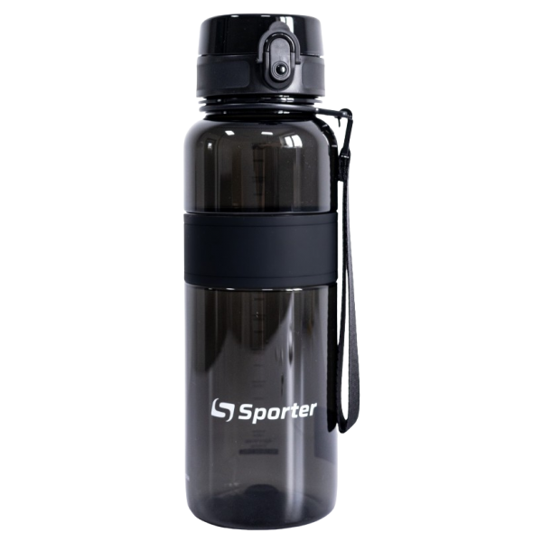 Бутылка для тренировок Sporter 5031 - 1 л (Черная)