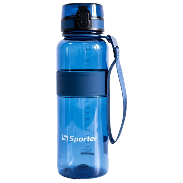 Бутылка для тренировок Sporter 5031 - 1 л (Синяя)