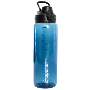 Бутылка для тренировок Sporter 1102 - 1 л (Синяя)