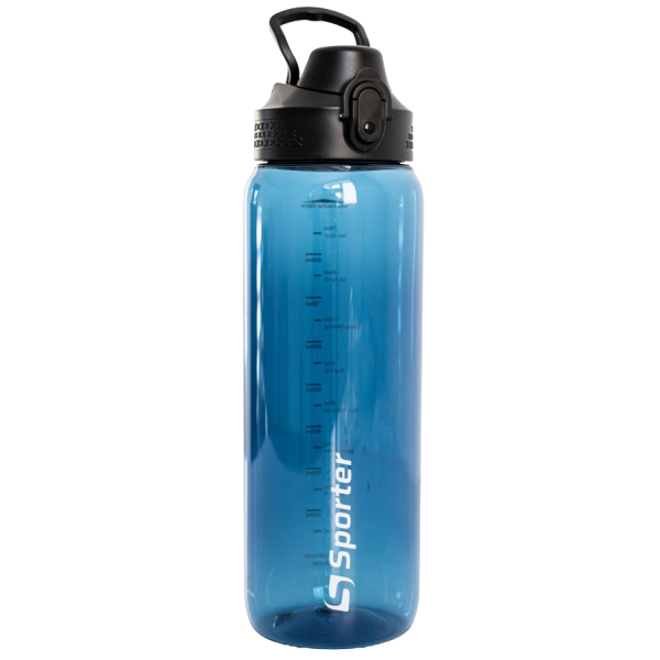 Бутылка для тренировок Sporter 1102 - 1 л (Синяя)