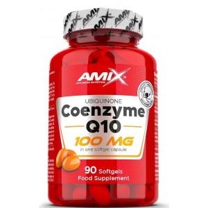 Убихинон коэнзим Q10 (100 мг), Amix, Coenzyme Q10 100 мг - 90 софт гель