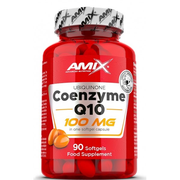 Убихинон коэнзим Q10 (100 мг), Amix, Coenzyme Q10 100 мг - 90 софт гель