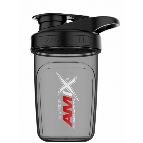 Шейкер Amix Bodybuilder Shaker 300мл - черний