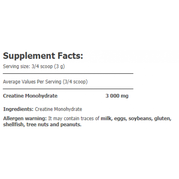 Креатин моногидрат, Amix, Creatine monohydrate - 1 кг