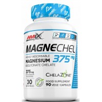 Магний бисглицинат, Amix, Performance Amix MagneChel Magnesium Chelate - 90 веган капс