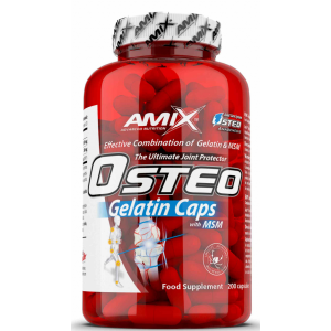 Коллаген + Метилсульфонилметан (МСМ) Комплекс для суставов, Amix, OsteoGelatine + MSM - 200 капс