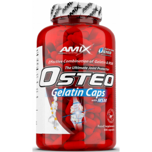 Комплекс для суставов с коллагеном, Amix, OsteoGelatine + MSM - 400 капс