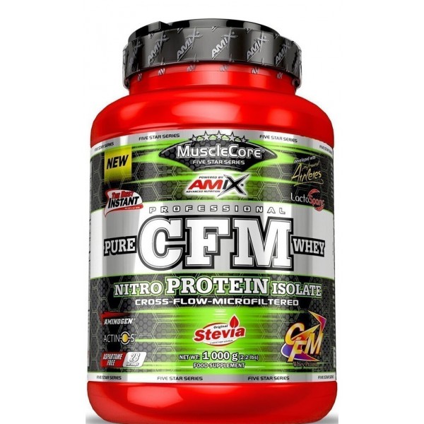 Сывороточный изолят с пробиотиками, Amix, MuscleCore® CFM Nitro Protein Isolate - 1 кг