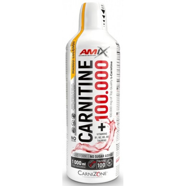 Л-карнитин, Amix, Carnitine 100.000 мг CarniZone - 1 л