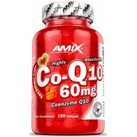 Коэнзим Q10, Amix, Coenzyme Q10 60 мг - 100 гель капс