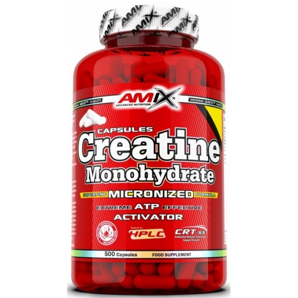 Креатин моногидрат, Amix, Creatine monohydrate 750 мг - 500 капс