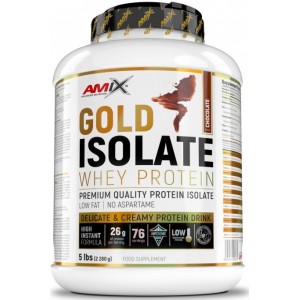 Сывороточный изолят, Amix, Gold Whey Protein Isolate - 2,2 кг - Шоколад