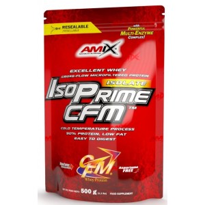Сывороточный изолят, Amix, IsoPrime CFM - 500 г - Арахис-Шоколад-Карамель