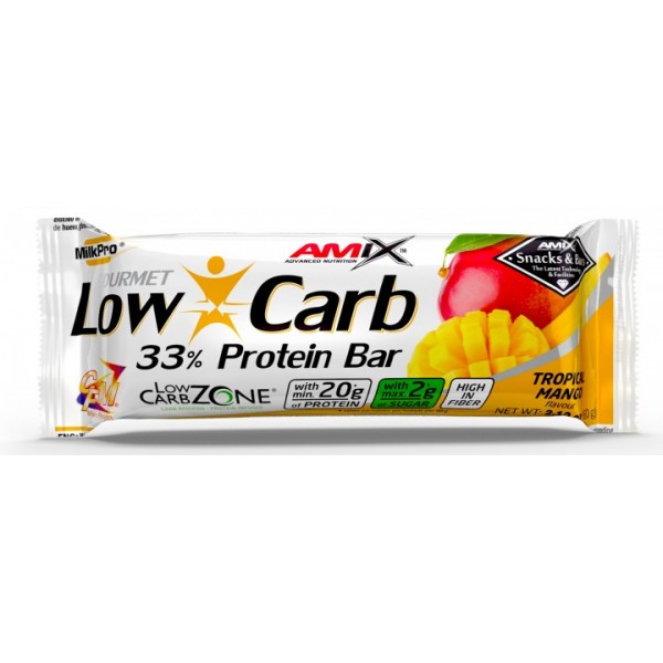 Протеиновый батончик, Amix, Low-Carb 33% Protein Bar - 60 г