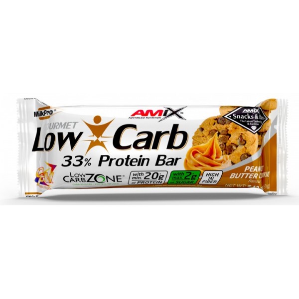 Протеиновый батончик, Amix, Low-Carb 33% Protein Bar - 60 г