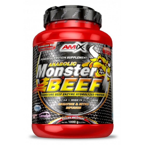 Говяжий протеин с креатином, Amix, Anabolic Monster Beef Protein - 1 кг 