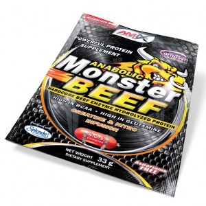 Говяжий протеин с креатином, Amix, Anabolic Monster Beef Protein - 33 г 