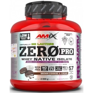 Сывороточный изолят, Amix, ZeroPro Protein - 2 кг - Темное печенье со сливками