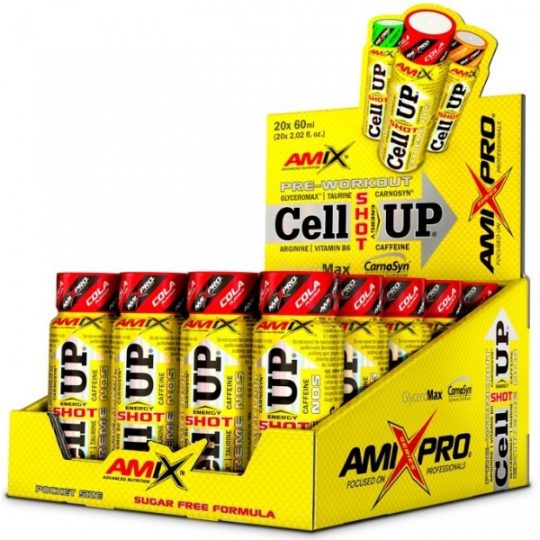 Предтренировочный шот, Amix, CellUP Shot - 60 мл 