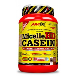 Казеиновый протеин с добавлением Л-Глютамина и Теанина, Amix, Micelle HD Casein - 700 г