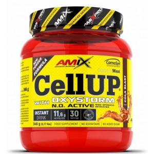 Передтренувальний комплекс, Amix, CellUP with OXYSTORM Powder - 348 г - Кола