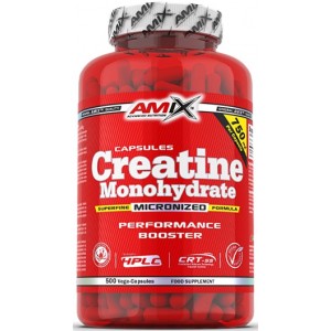 Креатин моногідрат, Amix, Creatine monohydrate 750 мг - 500 капс