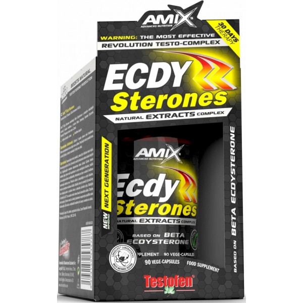 Анаболический комплекс для ускорения набора мышечной массы, Amix, Ecdy-Sterones - 90 капс