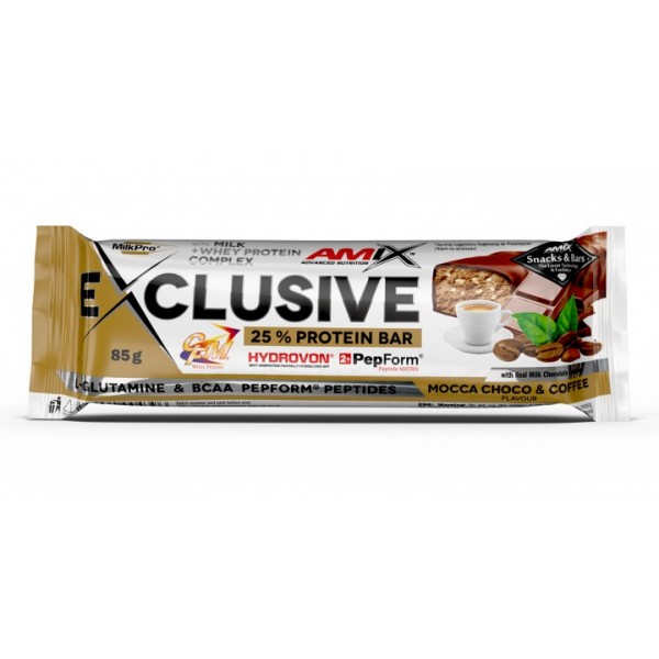 Высокоуглеводный батончик с протеином, Amix, Exclusive Protein Bar - 85 г