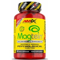 Магній L-треонат, Amix, Magnesium L-Threonate Magtein® - 90 веган капс