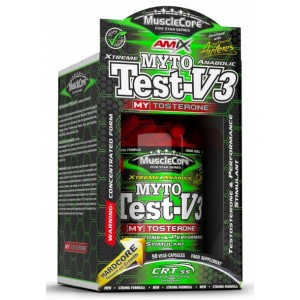 Тестобустер широкого действия, Amix, MuscleCore® MytoTest V3 - 90 капс