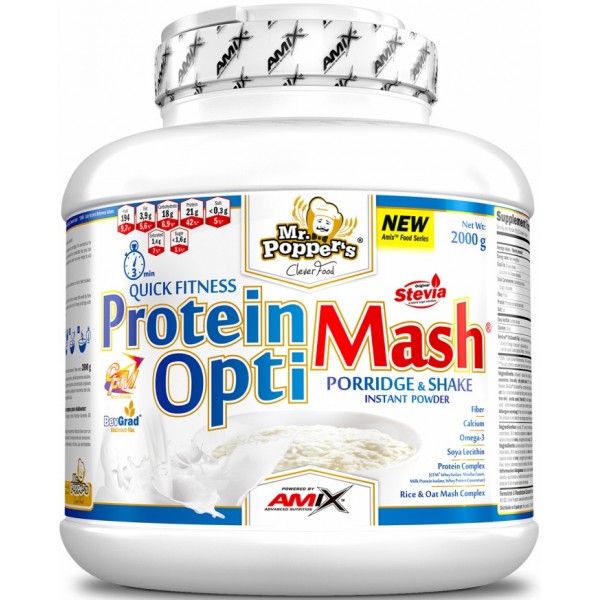 Сложные углеводы с протеином, Amix, Mr.Popper´s Protein OptiMash - 2 кг