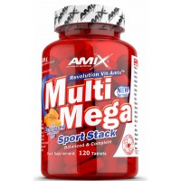 Вітамінно-мінеральний комплекс, Amix, Multi Mega Stack - 120 таб