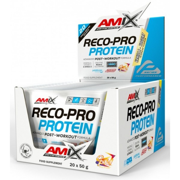 Протеин с углеводами, креатином и электролитами (пробник), Amix, Reco-Pro Protein - 50 г