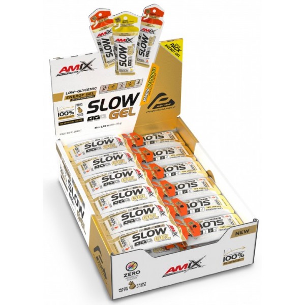 Изотонический гель с низким гликемическим индексом, Amix, Performance SLOW Gel - 45 г