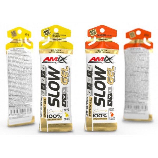 Изотонический гель с низким гликемическим индексом, Amix, Performance SLOW Gel - 45 г