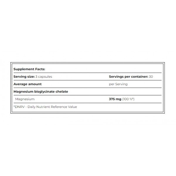 Магний бисглицинат, Amix, Performance Amix MagneChel Magnesium Chelate - 90 веган капс