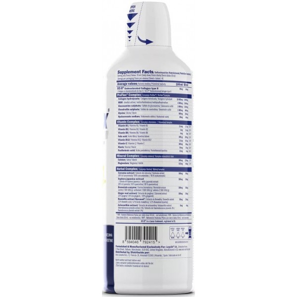 Хондропротектор в жидкой форме, Amix, ProFlex® Collagen + UC-II® Liquid - 1 л
