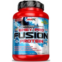 Cывороточный концентрат, Amix, Whey-Pro FUSION - 1 кг - Клубника