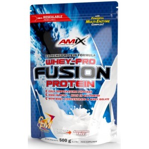 Сывороточный концентарт, Amix, Whey-Pro FUSION - 500 г - арахис-шоколад-карамель