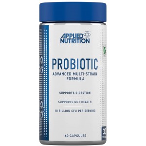 Мультиштаммовая формула с пробиотиками, Applied Nutrition, Probiotic - 60 капс