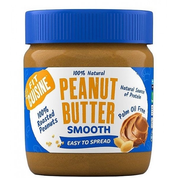 Натуральная арахисовая паста, Applied Nutrition, Fit Cuisine Peanut butter - 350 г - smooth