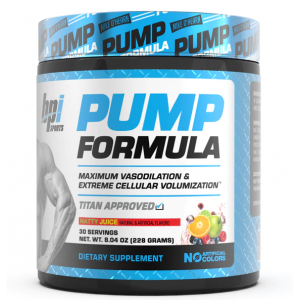 Предтрен на памп без кофеина, BPi, Pump Formula (O’Hearn) - 240 г