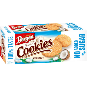 Кокосове печиво Bergen (без цукру) - 130 г 