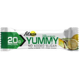 Батончик 20 г белка без сахара, FitWin, YummY Bar 36,6% - 55 г