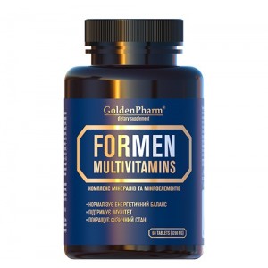 Мультивитамины для мужчин Golden Pharm - 60 таб