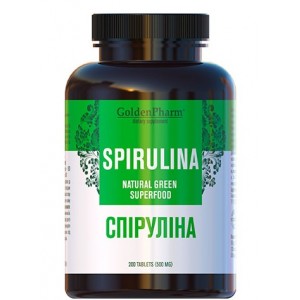 Спіруліна Golden Pharm - 200 таб