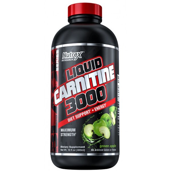 Л-карнитин в жидкой форме 3000 мг, Nutrex Research, Liquid Carnitine 3000 - 480 мл 