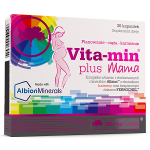 Вітаміни і мінерали в хелатній формі для вагітних жінок, Olimp Labs, Vitamin + Mama - 30 капс