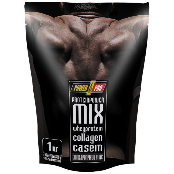 Многокомпонентный протеин, Power Pro, Protein MIX - 1 кг