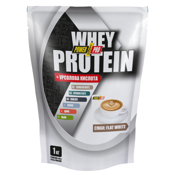 Сывороточный протеин, Power Pro, Whey Protein - 1 кг